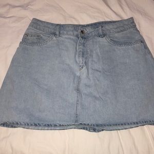 Denim skirt